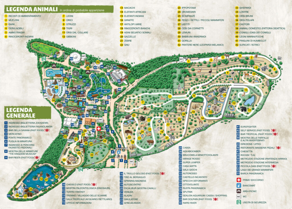 Zoosafari e Fasanolandia