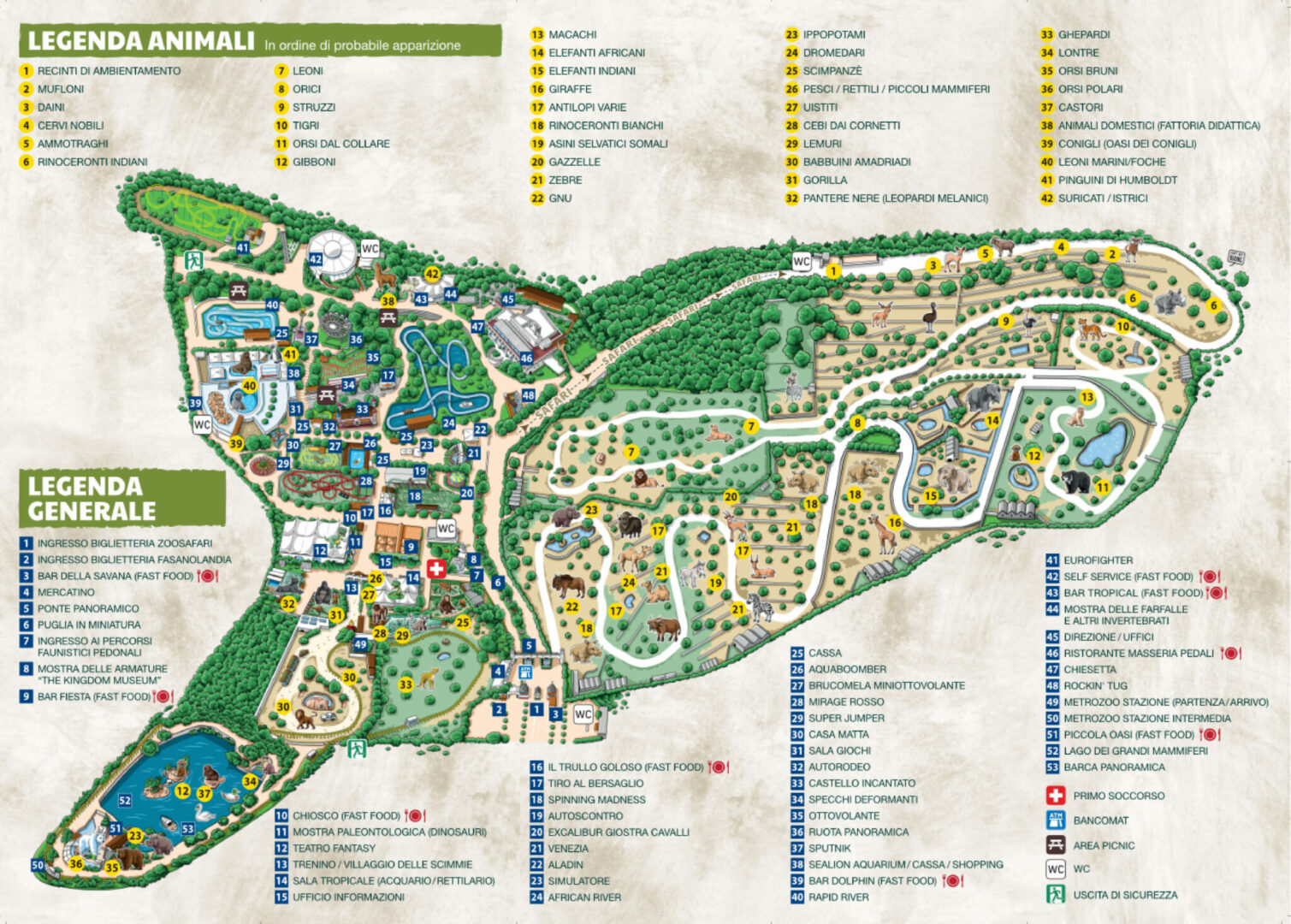 Zoosafari and Fasanolandia