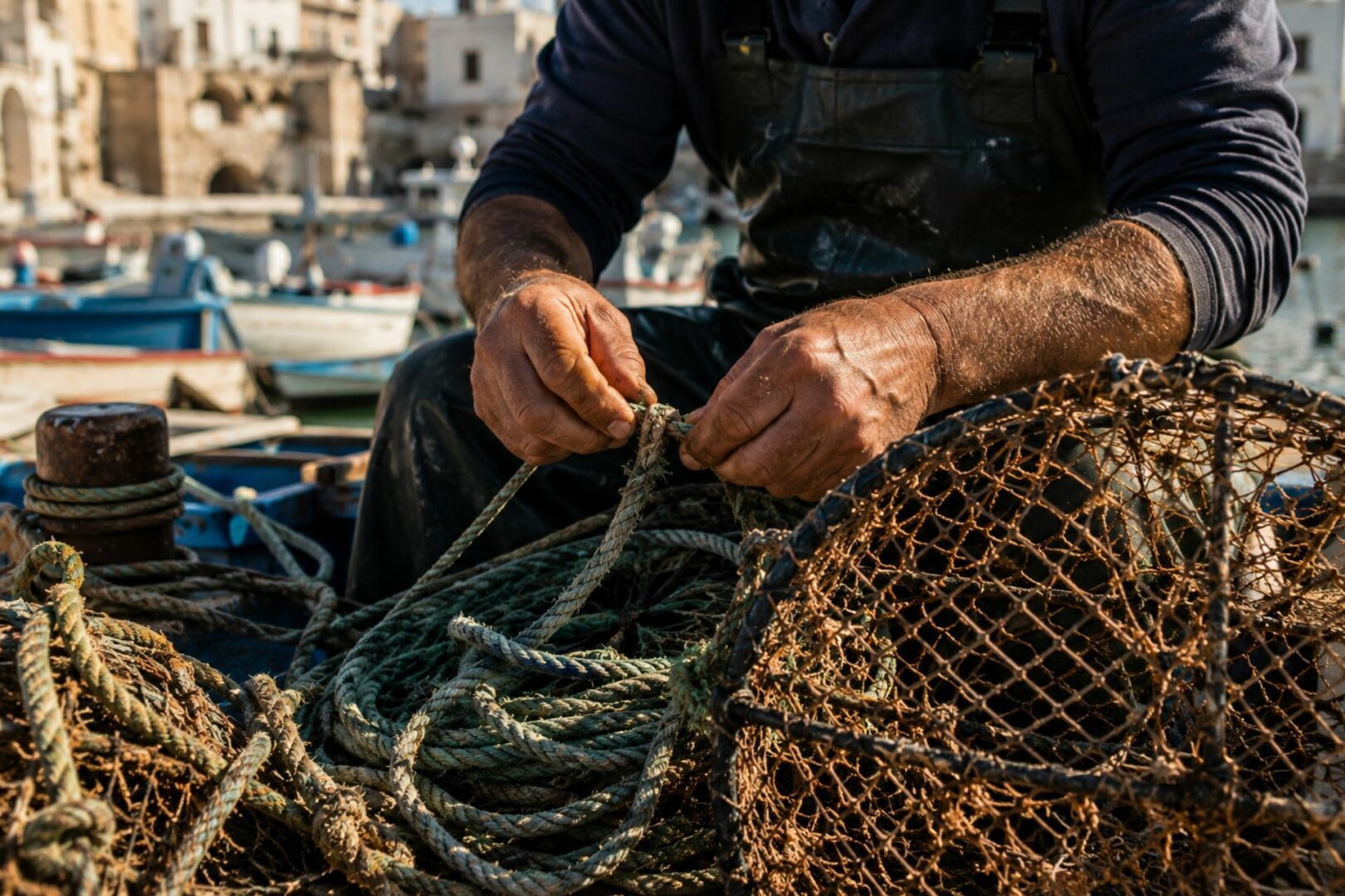 Octopus fishing between Monopoli and Polignano: a tradition that tells the story of the Apulian sea