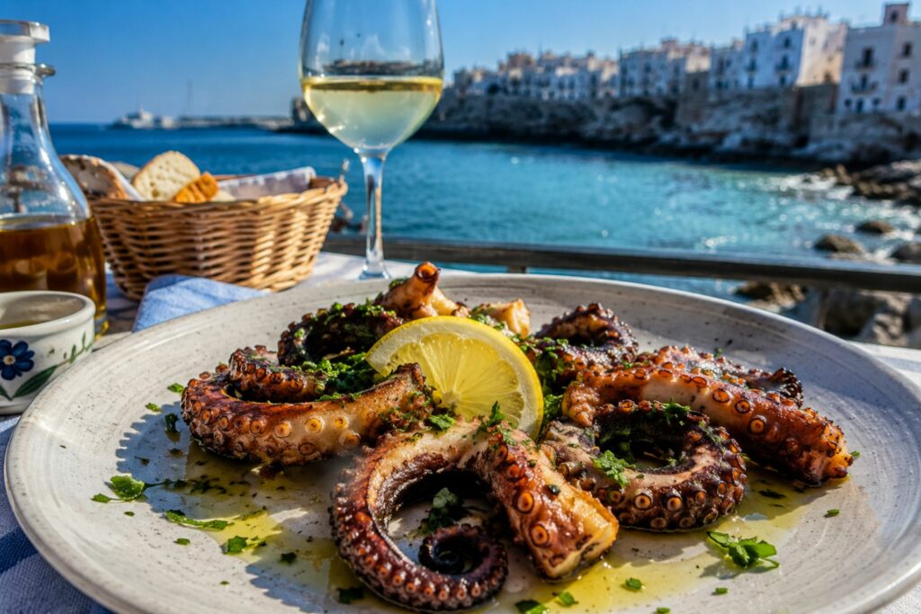 Octopus fishing between Monopoli and Polignano: a tradition that tells the story of the Apulian sea